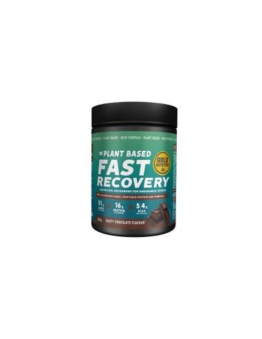 FAST RECOVERY PLANT BASED chocolate 600gr. GOLD NUTRITION