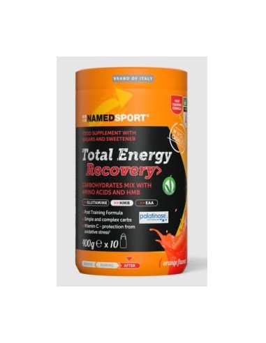 TOTAL ENERGY RECOVERY Orange 400gr. NAMED SPORT