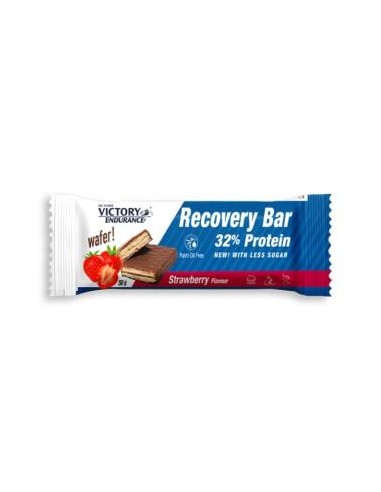 VICTORY ENDURANCE RECOVERY 32% barritas fresa 12ud