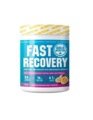 FAST RECOVERY maracuya 600gr. GOLD NUTRITION