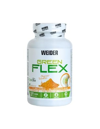 WEIDER VEGAN GREEN FLEX 100% vegano 120cap.