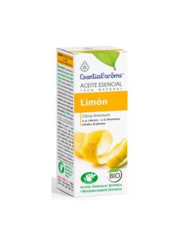 LIMON aceite esencial BIO 10ml. ESENTIAL AROMS