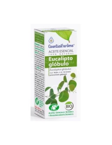 EUCALIPTO GLOBULUS aceite esencial 10ml. BIO ESENTIAL AROMS