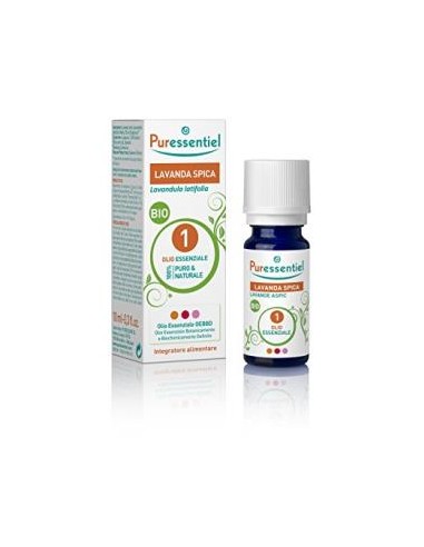 LAVANDA VERDADERA aceite esencial 10ml. BIO PURESSENTIEL