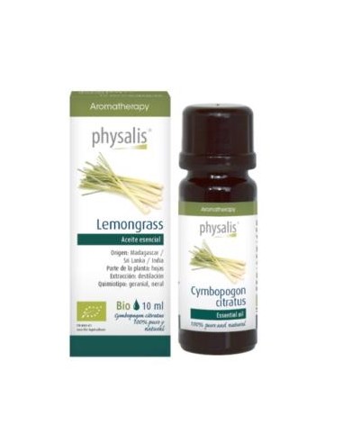 ESENCIA LEMONGRAS 10ml. BIO PHYSALIS