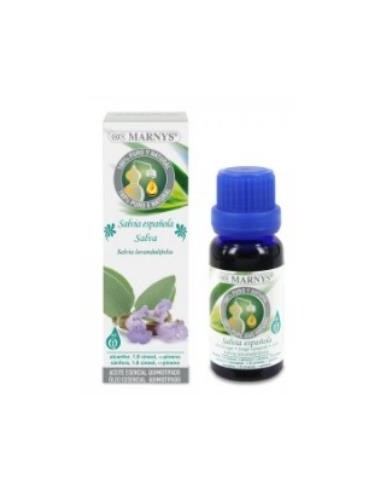 SALVIA ESPAÑOLA aceite esencial alimentario 15ml. MARNYS