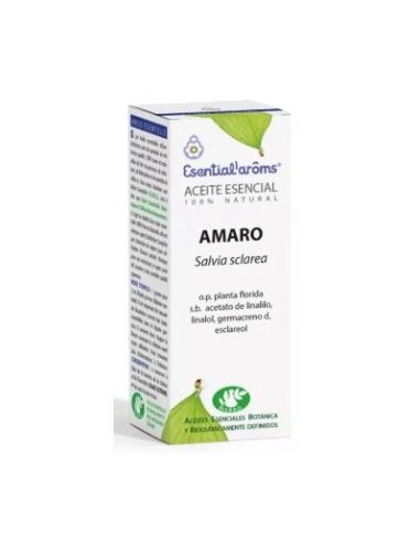 SALVIA SCLAREA (AMARO) aceite esencial 10ml. ESENTIAL AROMS