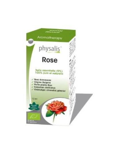 ESENCIA ROSA DAMASCENA 10ml. BIO PHYSALIS