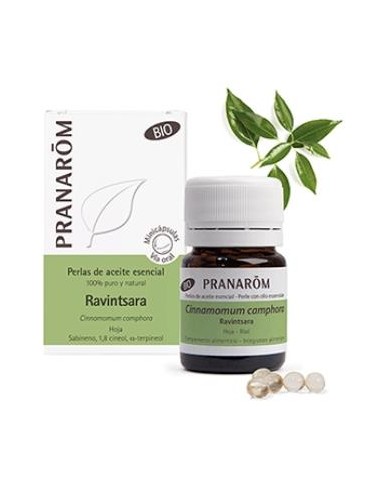 RAVINTSARA aceite esencial en perlas 60perlas PRANAROM ACEITES