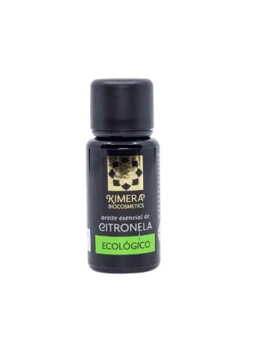 CITRONELA aceite esencial 15ml. BIO KIMERA TALLER MADRESELVA