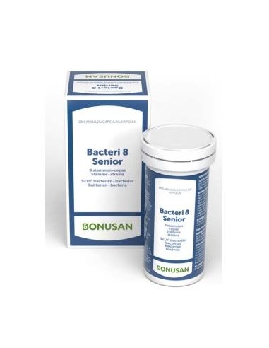 BACTERI 8 senior (extensis) 28cap. BONUSAN