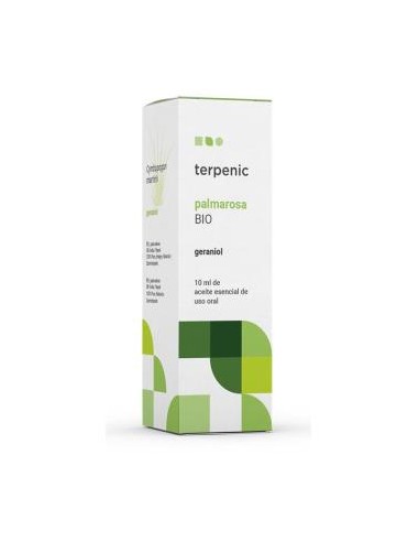 PALMAROSA aceite esencial alimentario BIO 10ml. TERPENIC