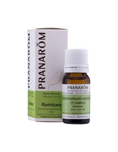 RAVINTSARA hoja aceite esencial BIO 10ml. PRANAROM ACEITES