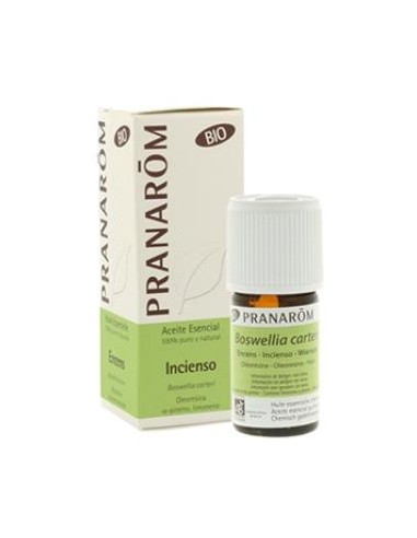 INCIENSO aceite esencial BIO 5ml. PRANAROM ACEITES