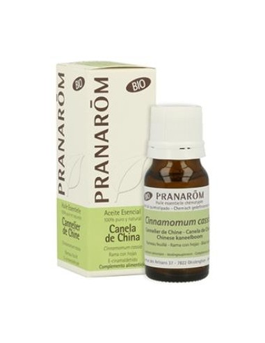 CANELA DE CHINA aceite esencial BIO 10ml. PRANAROM ACEITES