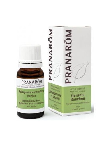 GERANIO BOURBON BIO 10ml. PRANAROM P.ACABADO