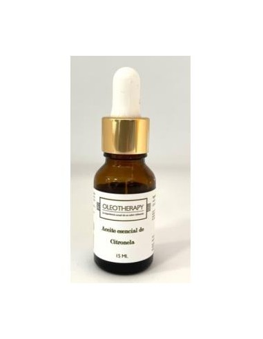 CITRONELA aceite esencial ECO 15ml. OLEOTHERAPY