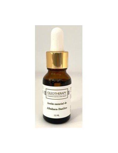 ALBAHACA aceite esencial ECO 15ml. OLEOTHERAPY