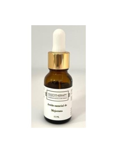 MEJORANA aceite esencial ECO 15ml. OLEOTHERAPY