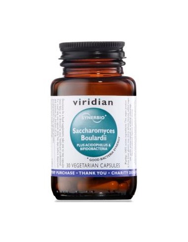 SYNERBIO saccharomyces boulardi 30cap.veg. VIRIDIAN