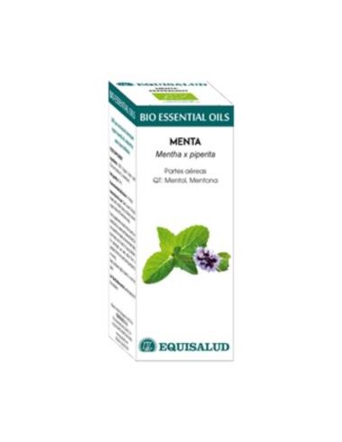 BIO ESSENTIAL OILS menta aceite esencial 10ml. EQUISALUD