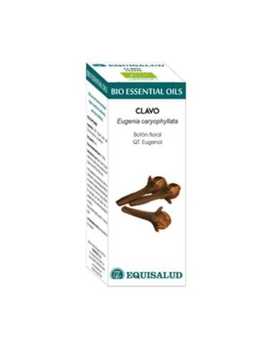 BIO ESSENTIAL OILS clavo aceite esencial 10ml. EQUISALUD