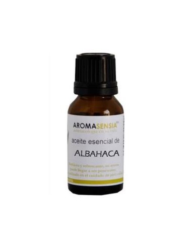 ALBAHACA aceite esencial 15ml. AROMASENSIA