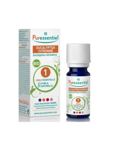 EUCALIPTO LIMON aceite esencial 10ml. BIO PURESSENTIEL