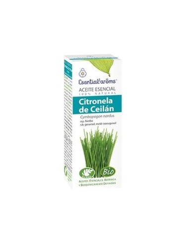 CITRONELA DE CEYLAN aceite esencial BIO 10ml. ESENTIAL AROMS