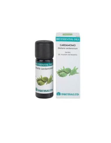 BIO ESSENTIAL OILS cardamomo aceite esencial 10ml. EQUISALUD