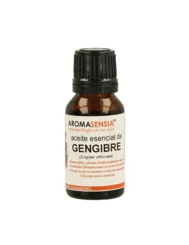 JENGIBRE aceite esencial 15ml. AROMASENSIA