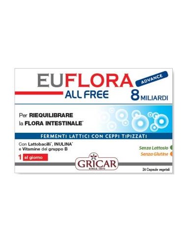 EUFLORA 8 ALL FREE ADVANCE 24cap. GRICAR