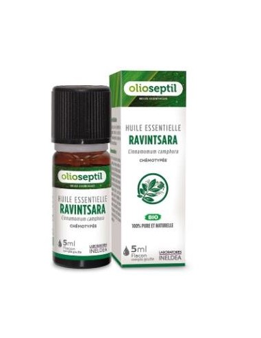 OLIOSEPTIL RAVINTSARA aceite esencial 5ml. BIO INELDEA