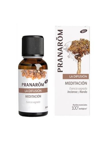 MEDITACION aceite difusion 30ml. BIO PRANAROM DIFUSION