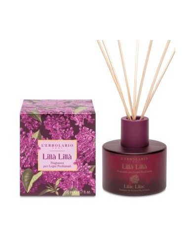 LILLA fragancia mikados 200ml. LERBOLARIO