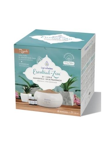 HUMIDIFICADOR ESENTIAL ZEN 250ml. + 3 sinergias ESENTIAL AROMS