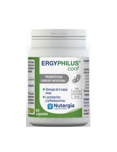 ERGYPHILUS confort 60cap. (REFRIGERACION) NUTERGIA