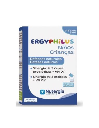 ERGYPHILUS niños 14sbrs. (REFRIGERACION) NUTERGIA