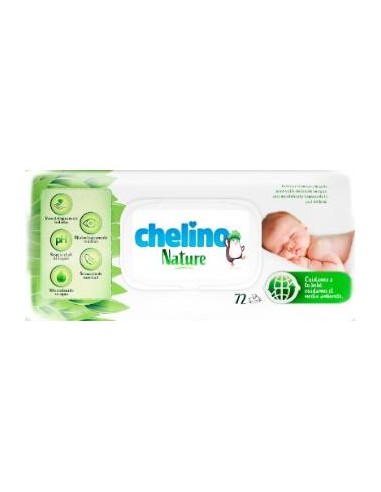 CHELINO TOALLITAS INF nature 72un