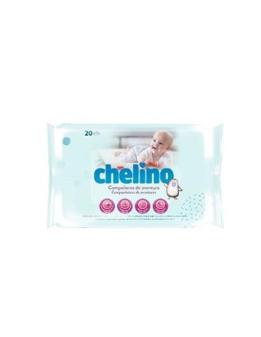 CHELINO TOALLITAS INF dermo sensitive 20un