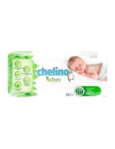 CHELINO TOALLITAS INF nature 24un