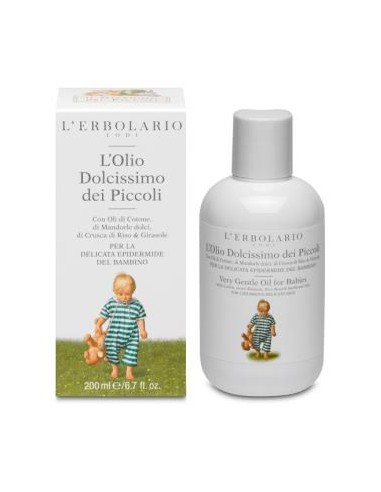 ACEITE CORPORAL DULCISIMO niños 200ml. LERBOLARIO