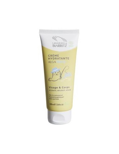 CREMA HIDRATANTE bebe 100ml. ALGA NATIS - LAB. BIARRITZ