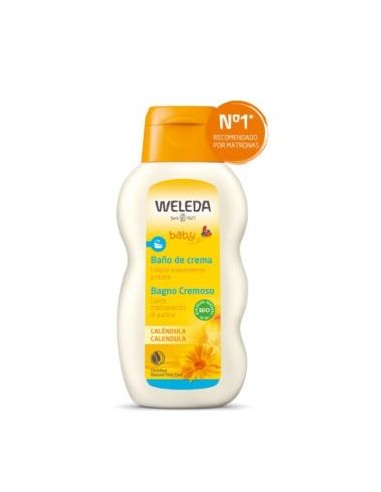 BAÑO DE CREMA DE CALENDULA 200ml.(plastico) WELEDA