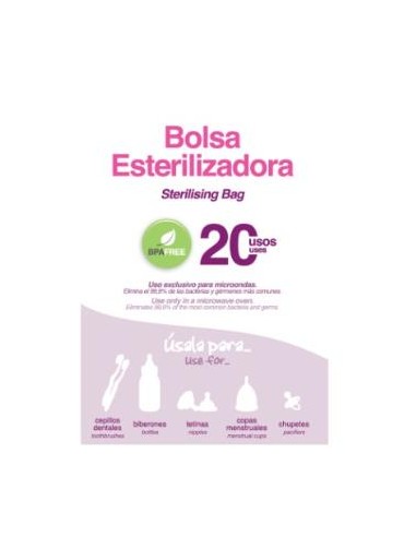 BOLSA ESTERILIZADORA microondas 1ud .IR43.1 IRISANA