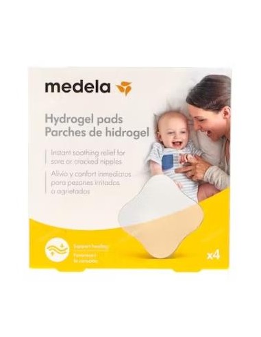 PARCHE HIDROGEL 4un 0080054 MEDELA