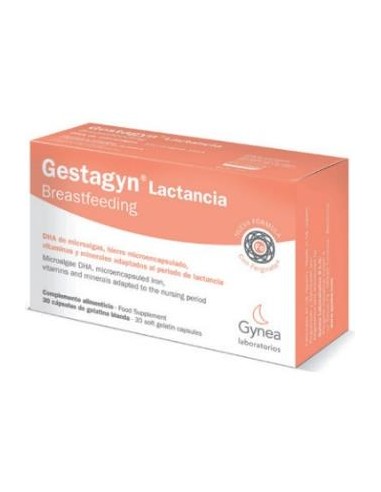 GESTAGYN lactancia 30cap. GYNEA GESTAGYN