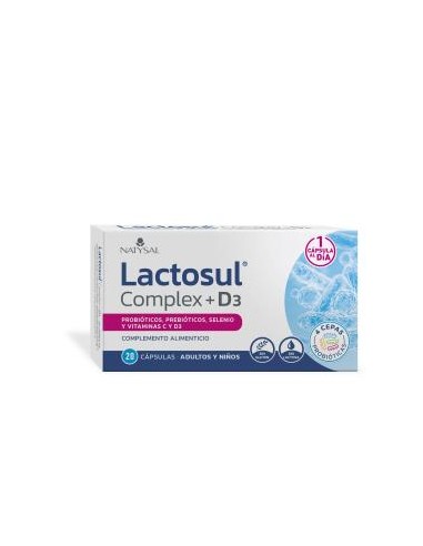 LACTOSUL COMPLEX + D3 20cap. NATYSAL