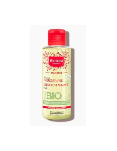 ACEITE ESTRIAS maternidad 105ml. BIO MUSTELA