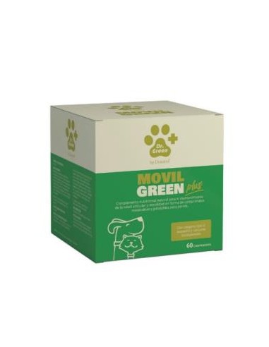 MOVILGREEN PLUS perros y gatos 60comp. DR. GREEN VET